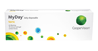 CooperVis MyDay 1 Day Toric 30 pack