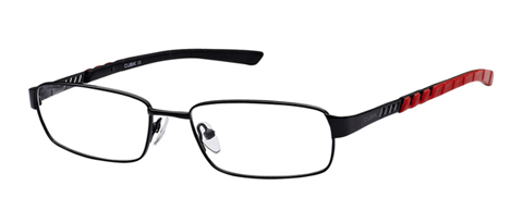 Kubni Cutout Black Metal Full Rim